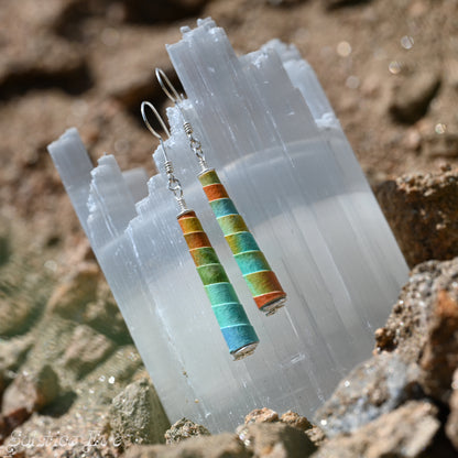 Canyon Watercolor Earrings