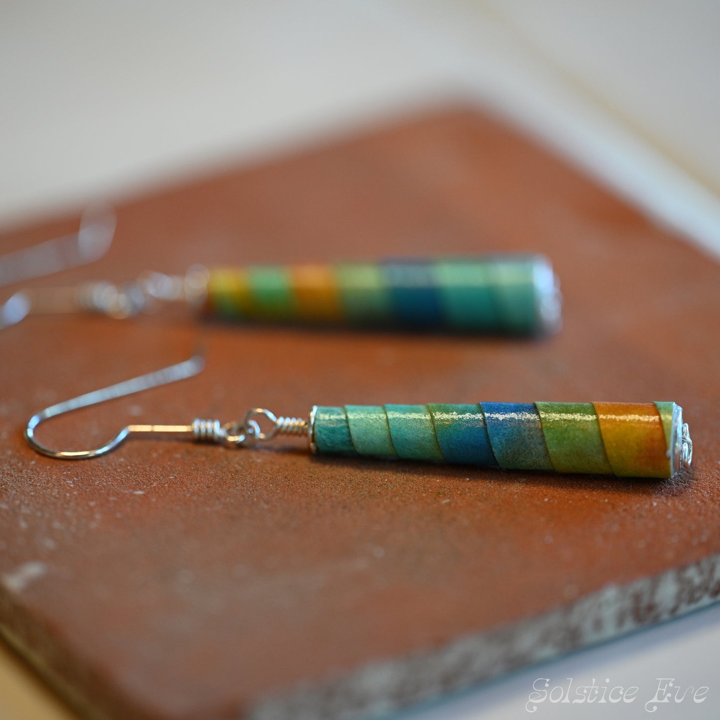 Canyon Watercolor Earrings