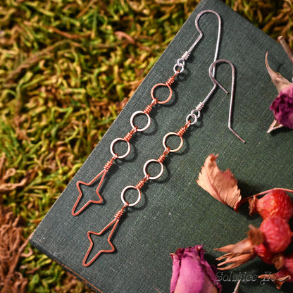 New Earth Constellation Earrings