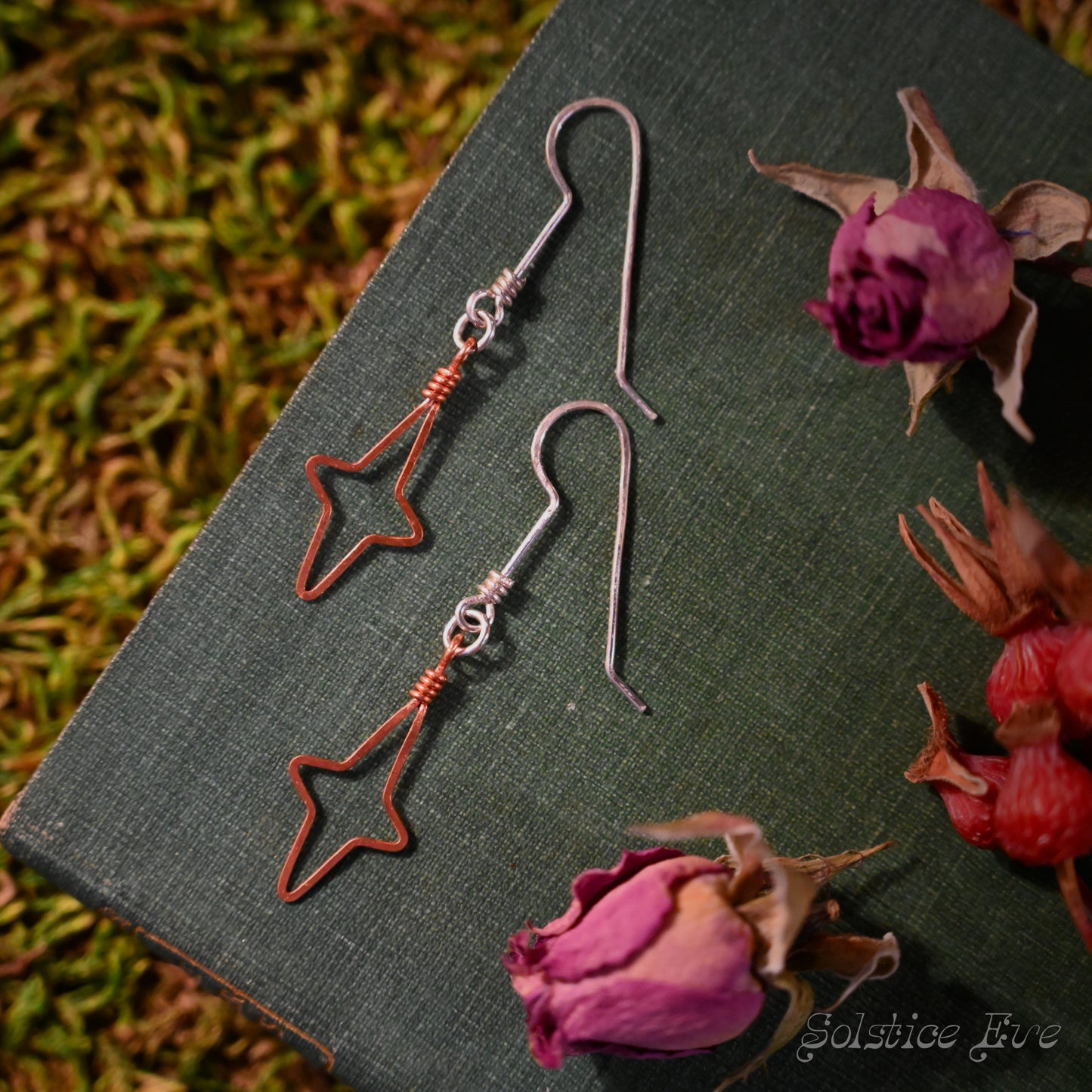 New Earth North Star Earrings